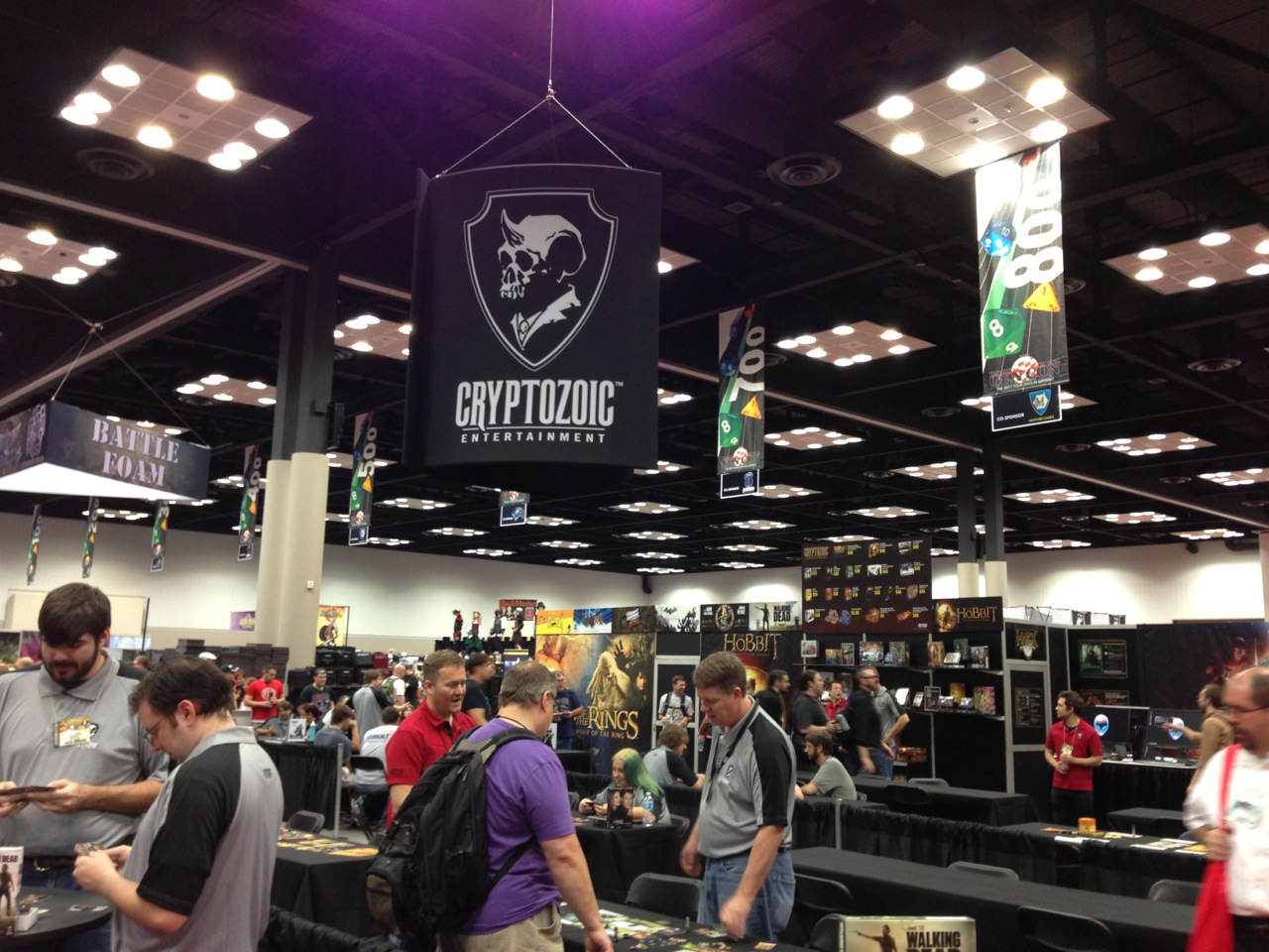 CZE's Booth in the Exhibit Hall