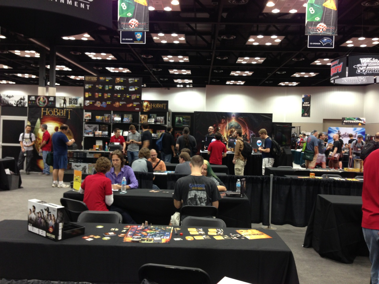 CZE's Booth in the Exhibit Hall